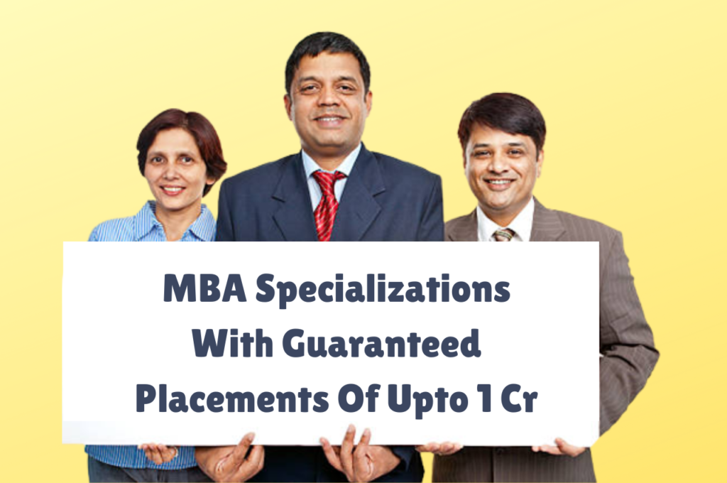 Landing the Big Bucks: Top MBA Specializations with Potential for ₹1 Crore Placements